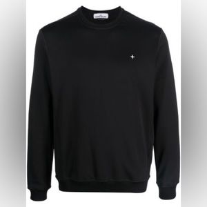 Stone Island embroidered logo sweatshirt size M